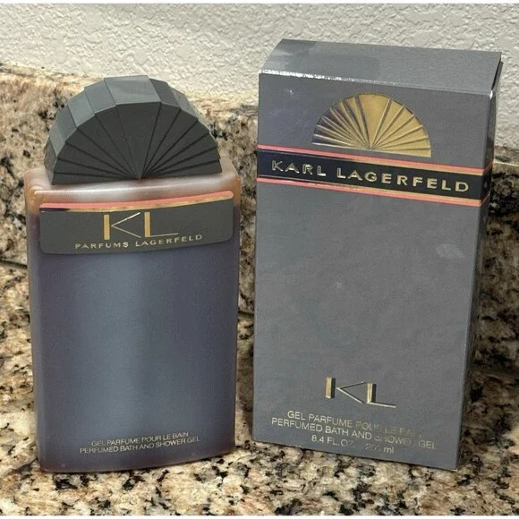 VTG Karl Lagerfeld Rare Parfum Perfume Bath & Shower Gel